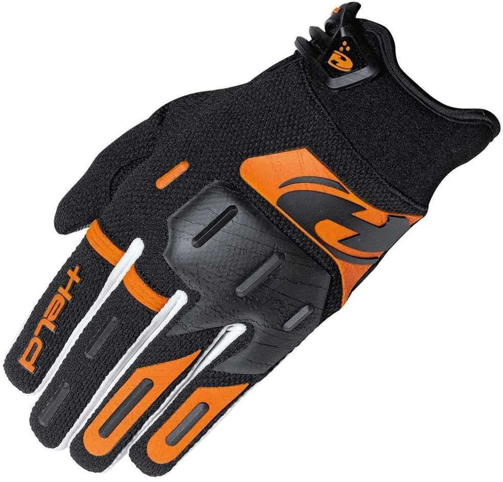 Held Gants Hardtack noir/orange
