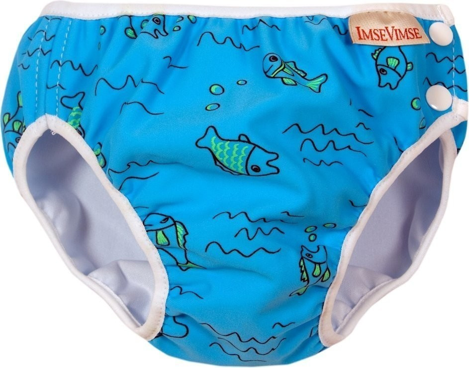 ImseVimse Couche de bain poissons (turquoise)