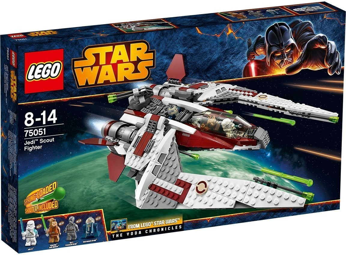 Soldes LEGO Star Wars - Jedi Scout Fighter (75051) 2024 au meilleur prix  sur