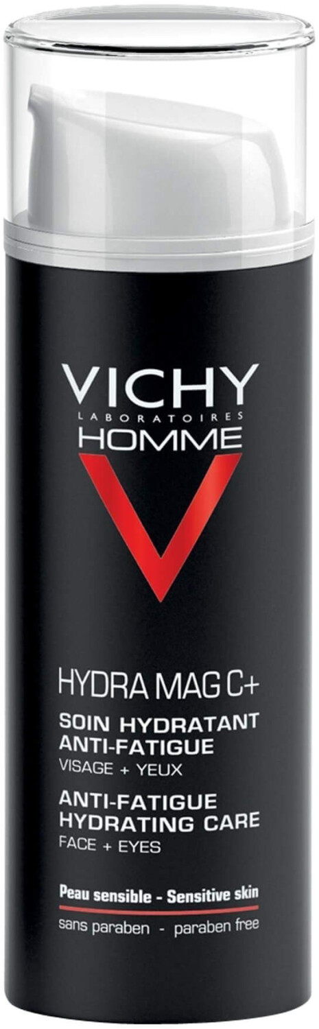 Pack Tratamiento Hidratante Anti-Fatiga Hydra Mag C+ Hombre Vichy + Gel de  Afeitar Vichy Homme