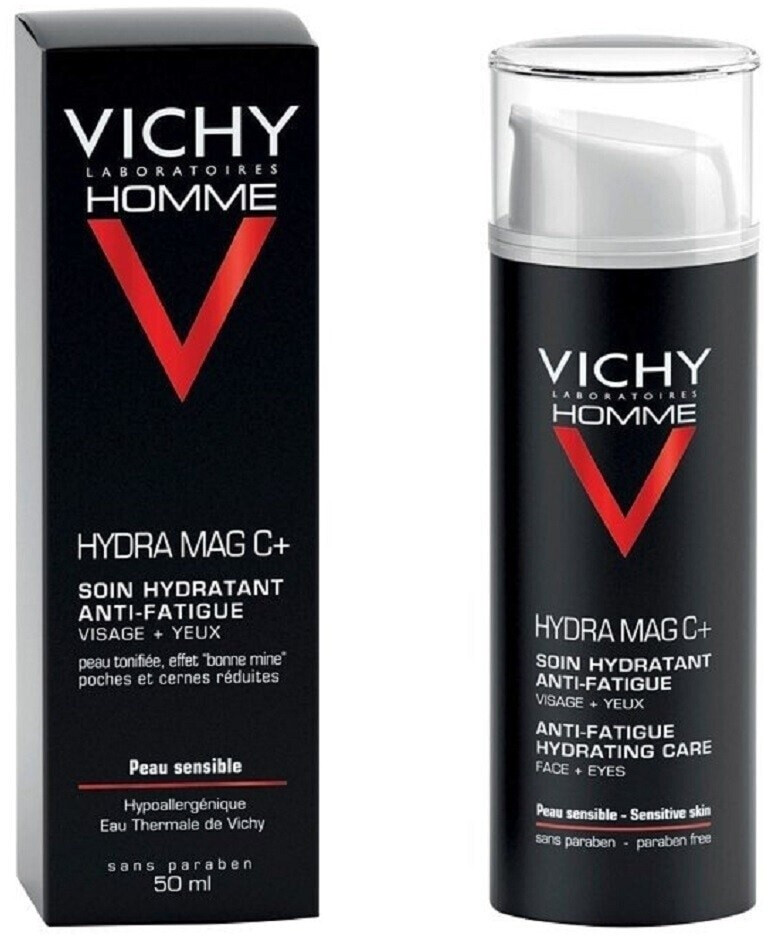 Vichy Homme Hydra Mag C+ Soin hydratant anti-fatigue visage + yeux (50 ml)