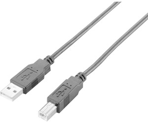 schwarz 1,80 m USB-Kabel A-/B-Stecker 
