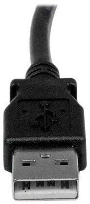 StarTech Câble USB 2.0 A vers USB B Coudé à droite M/M (USBAB3MR)