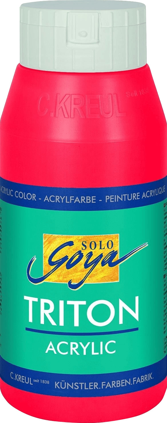 C. Kreul Solo Goya Triton Acrylique 750ml rouge cerise
