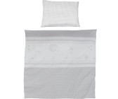 ROBA Housse de couette convertible et taie d'oreiller collection 'Little stars' Roba 80x80 cm GrisBlanc ROBA Housse de couette convertible et taie d'oreiller collection 'Little stars' Roba 80x80 cm GrisBlanc