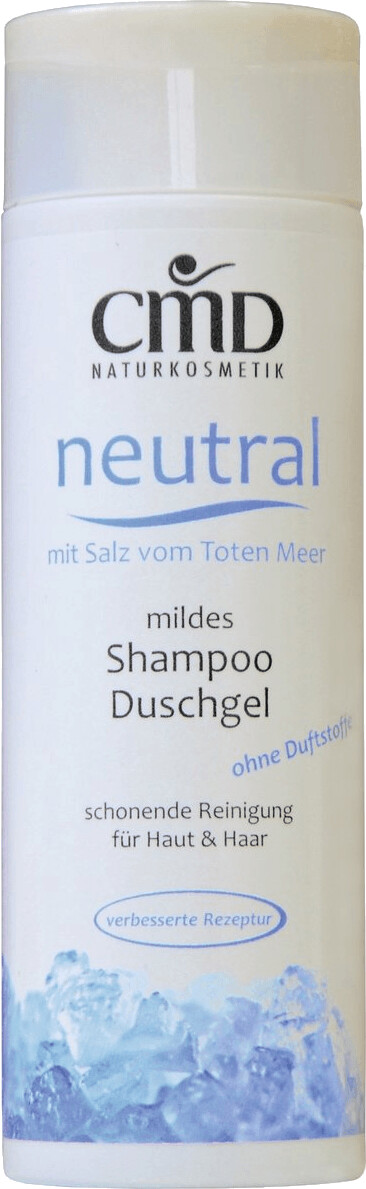 CMD Naturkosmetik Neutral Shampoo Shower Gel with Dead Sea Salt (200 ml)