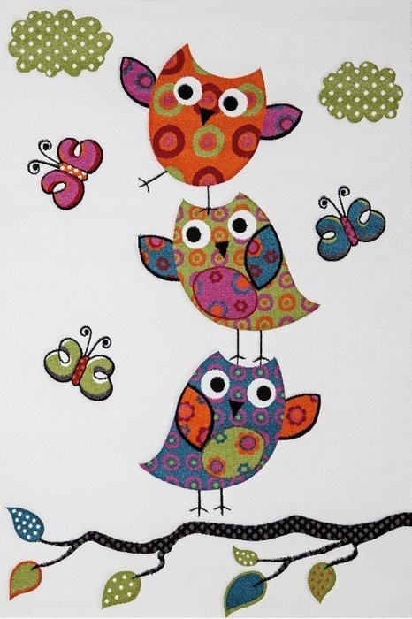 PHC Tapis Adorable chouette 160x230 cm