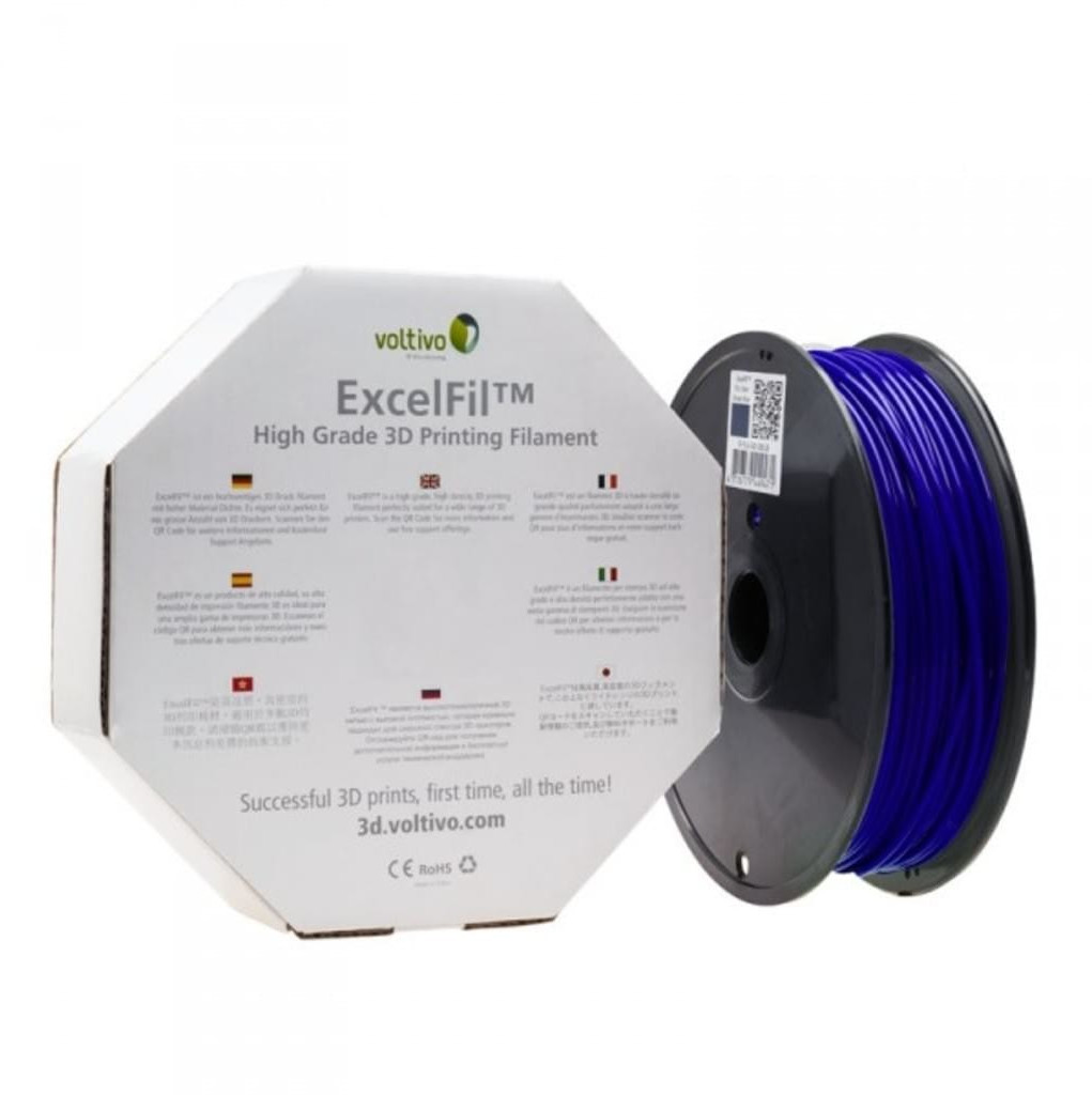 Voltivo ExcelFil ABS-Filament bleu (EF-ABS-300-OBLUE)