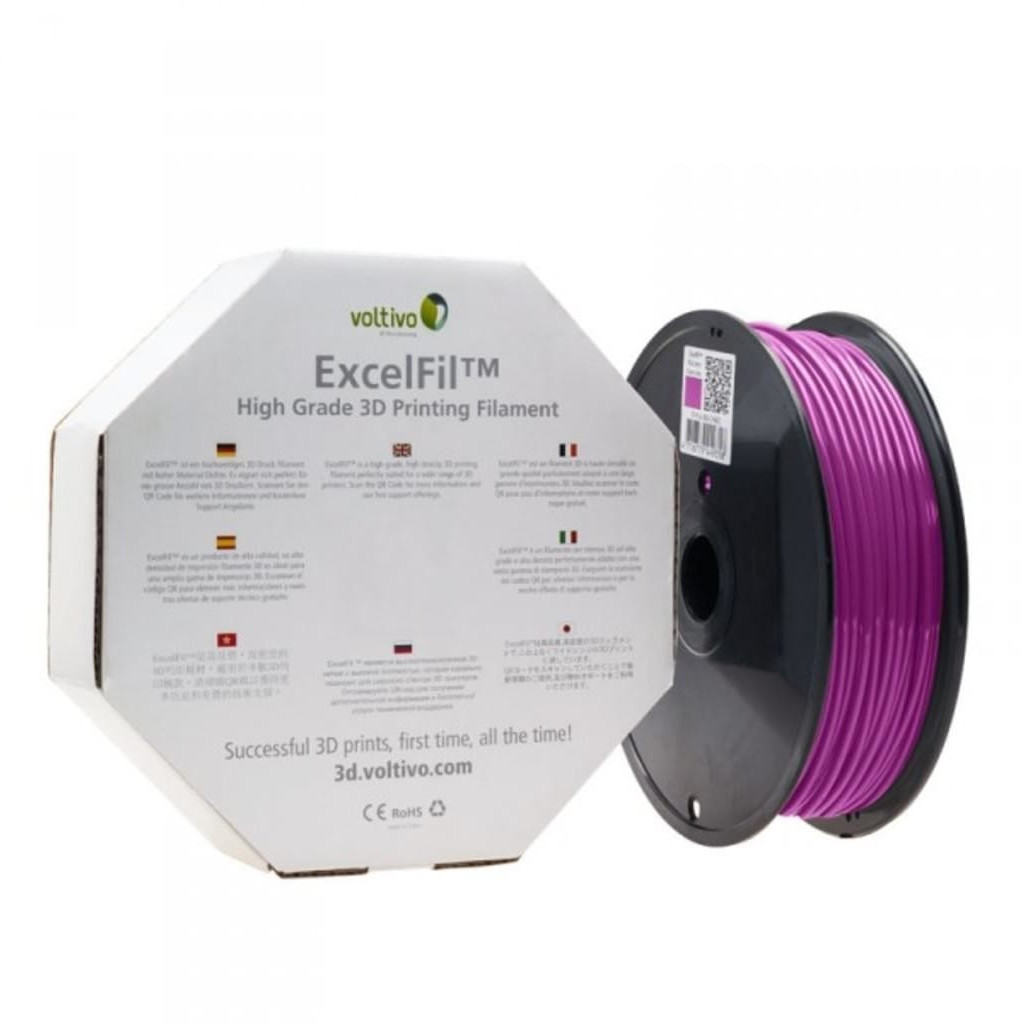 Voltivo ExcelFil PLA-Filament violet (EF-PLA-300-DPURP)