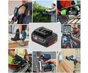 Batterie Bosch 18V 5.0Ah - Rechange Haute Capacité Compatible Outils Et Jardin (PBA/PSB/PSR)