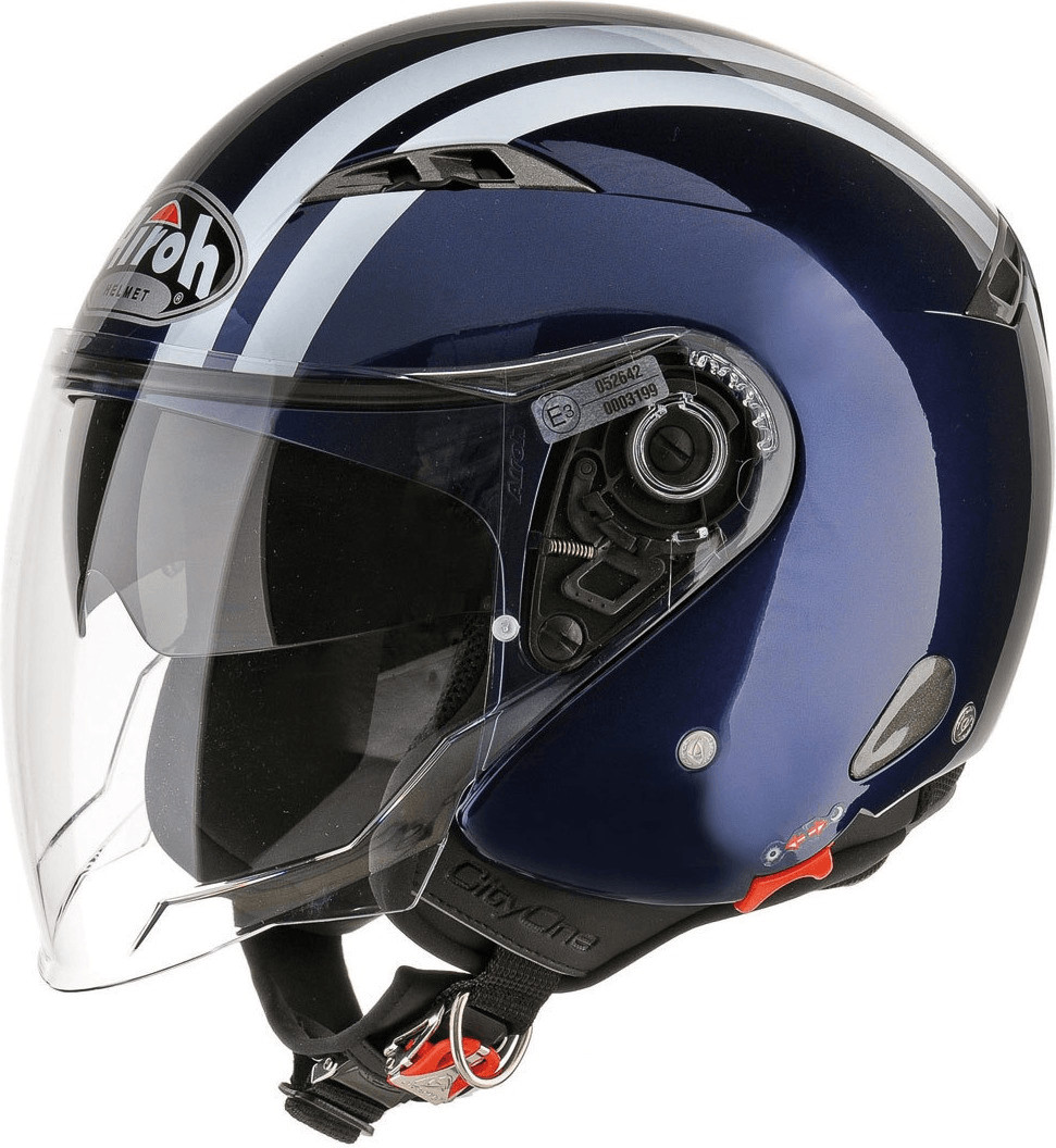 Airoh Urban Jet City One Flash bleu