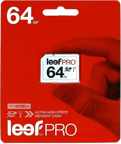 Leef SDXC 64 Go Pro Classe 10 (LFSDPRO-06410R)