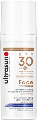 Photos - Sun Skin Care Ultrasun Ultrasun Face Tinted Honey SPF 30 (50ml)