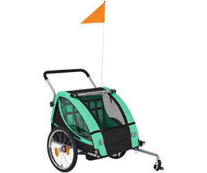 Prophete Vollgefederter Kinder Transport Anhanger 20 Zoll Grun Ab 279 99 Preisvergleich Bei Idealo De