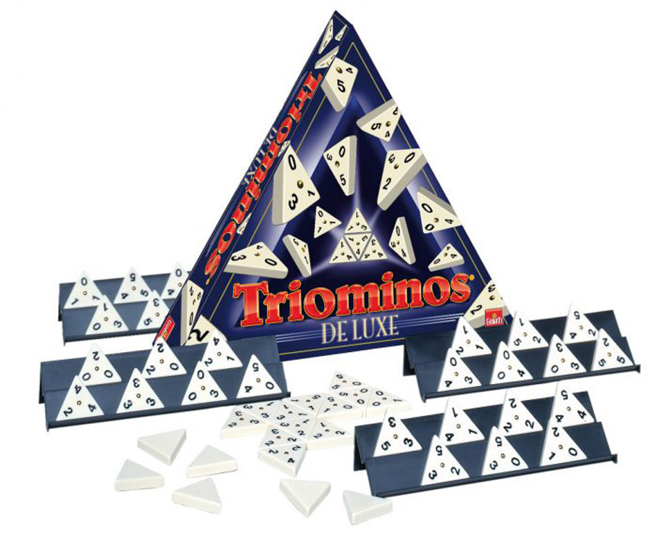 Triominos de luxe - Variante stratégique du jeu de domino - Goliath