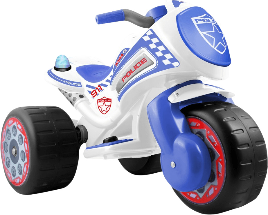 Injusa Trimoto Waves Police 6 V