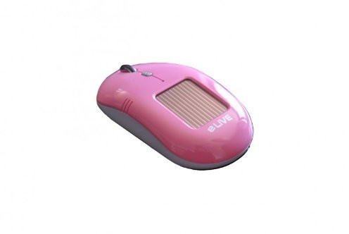 Coolgate eLive Light Souris solaire (Fuchsia)