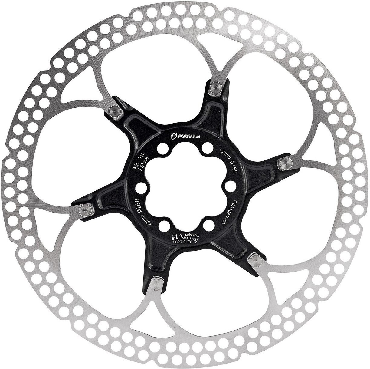 Formula Rotor 6 trous (180mm)