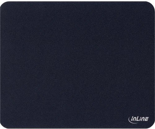 InLine Mouse Pad Ultra Thin Antimicrobial Black