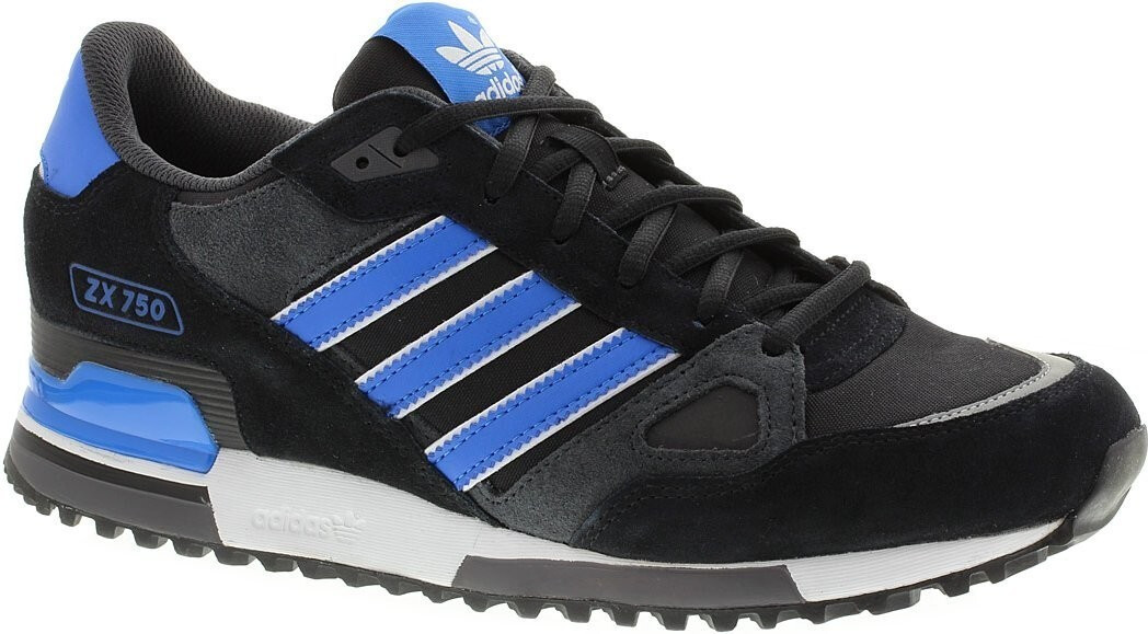 Buy Adidas ZX 750 Black/Bluebird/Running White from £54.99 (Today ...