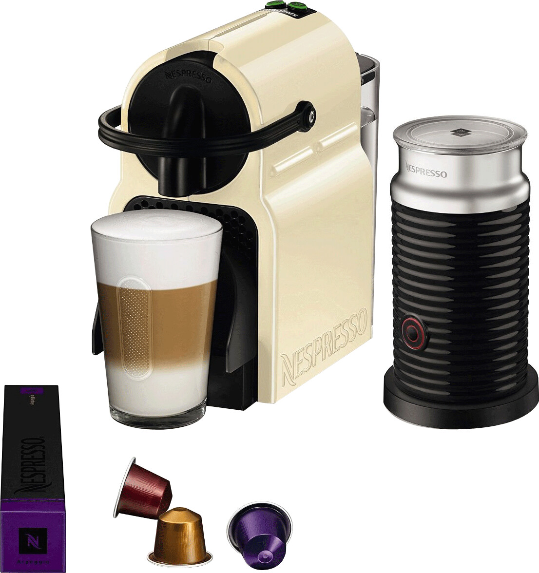 Magimix Nespresso Inissia M105 crème Cafetière à capsules au meilleur