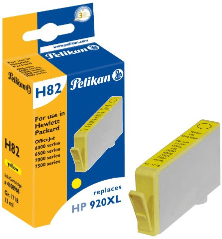 Pelikan H82 pour HP 920XL jaune (4108968)