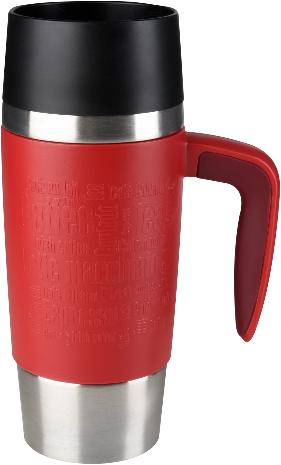 Emsa Mug isotherme Handle 360 ml rouge