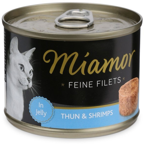 Miamor Filet fin thon et crevettes (185 g)