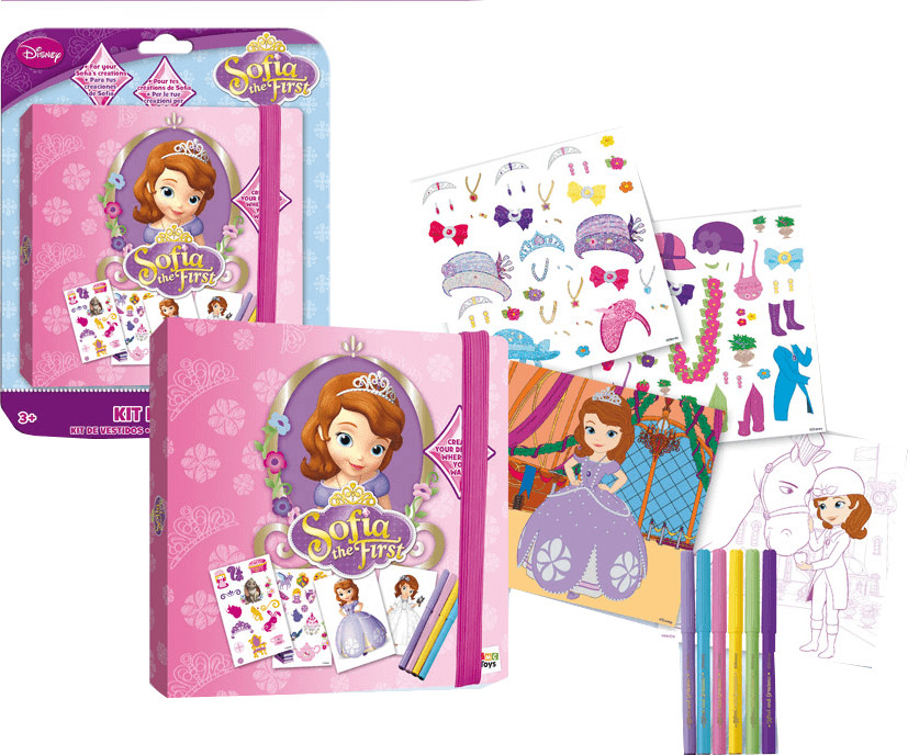 IMC Toys Carnet d'esquisses Princesse Sofia