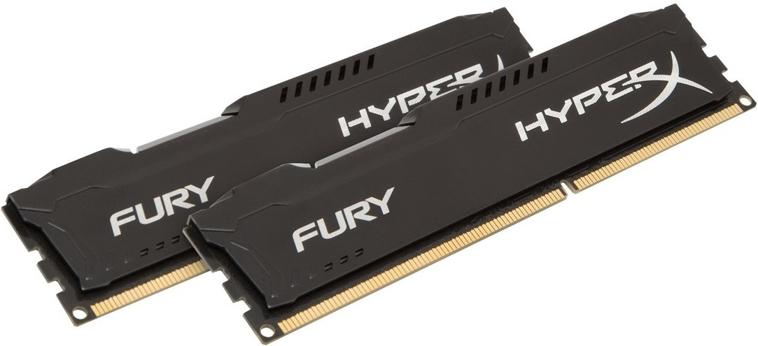 HyperX Fury 8Go Kit DDR3-1866 CL10 (HX318C10FBK2/8)