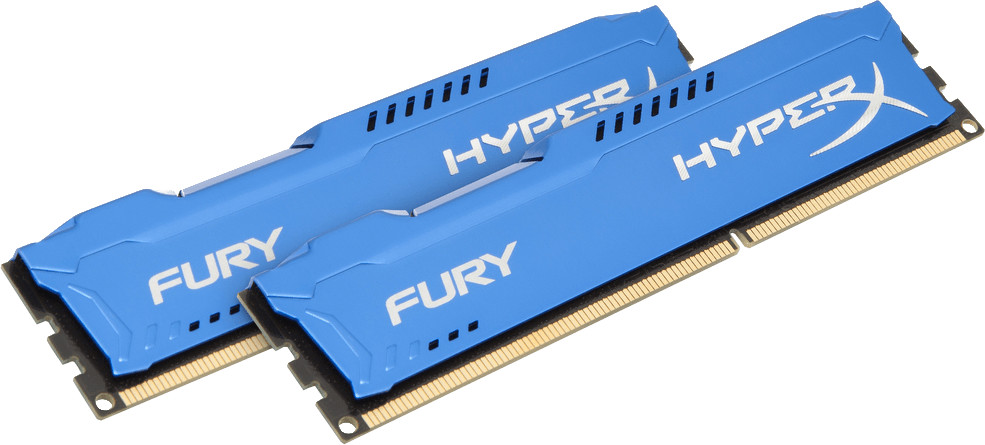 HyperX Fury Blue 8Go Kit DDR3-1333 CL9 (HX313C9FK2/8 )