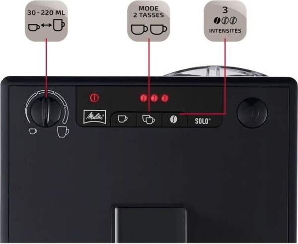 Melitta Caffeo Solo E 950-222 Pure Black, Bild 11