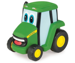 Tomy traktor Buddy Johnny junior 12 cm grün/gelb 8-teilig 