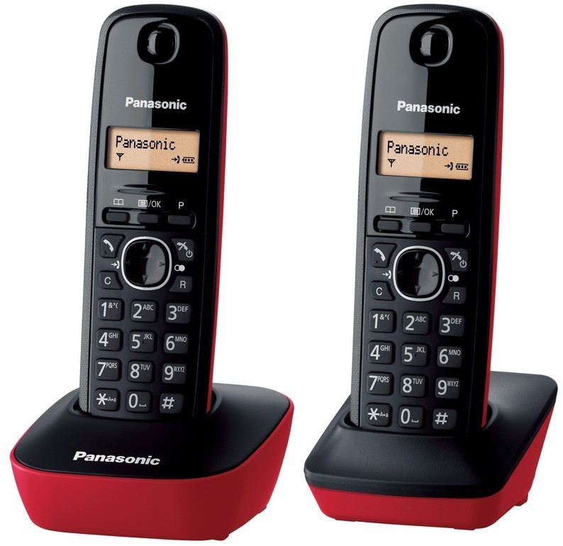 Panasonic KX-TG 1612 noir/violet