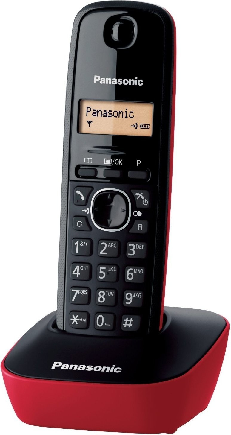 Panasonic KX-TG 1611 noir/rouge