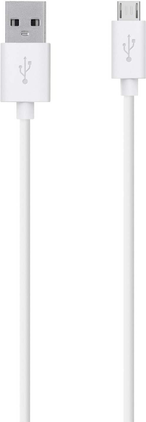 Belkin Câble de recharge et de synchronisation micro-USB vers USB (2 m) blanc