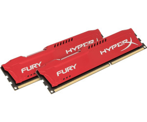 HyperX Fury Red 8GB Kit DDR3 1866 CL10 HX318C10FRK2 8 ab 86 96
