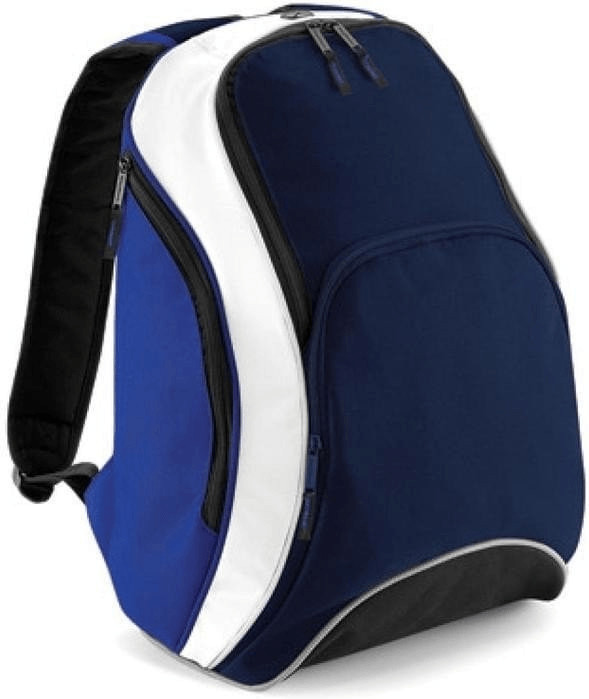 Bagbase Teamwear Backpack french navy/bright royal/white