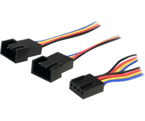 PWM Y Kabel 4 PIN Adapter Lüfter Verteiler Splitter Kabel für PC CPU Lüft  Fast