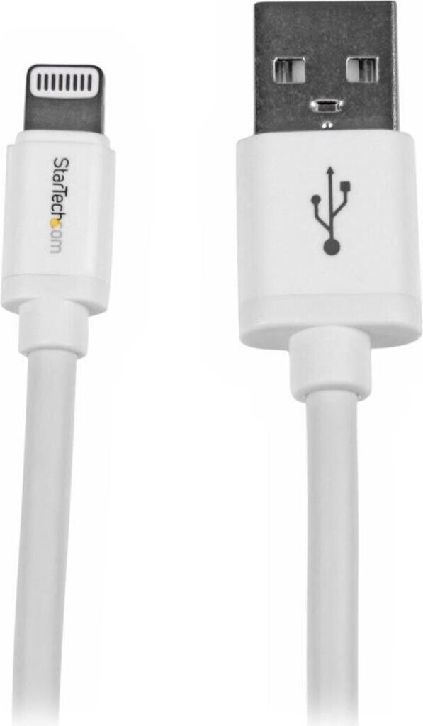 StarTech Câble Apple Lightning vers USB (2 m) blanc