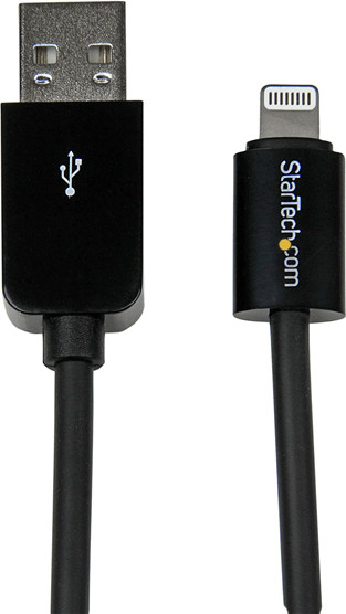 StarTech Câble Apple Lightning vers USB (2 m) noir