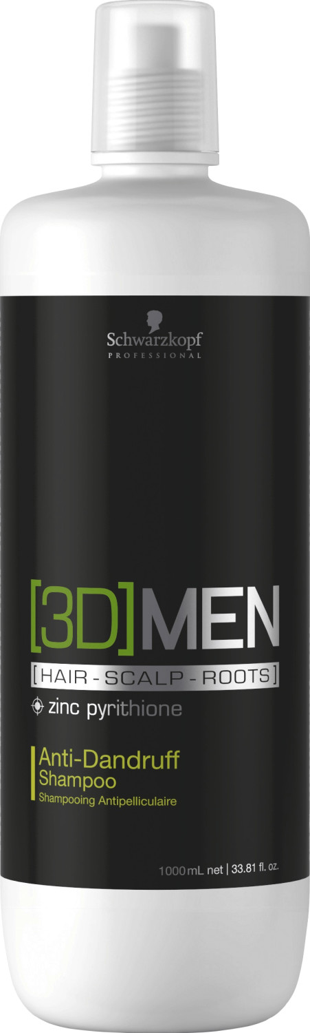 Schwarzkopf [3D]Men Anti-Dandruff Shampoo (1000 ml)