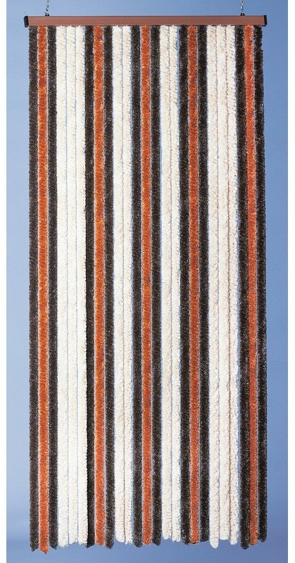 Morel SA Rideau de porte brun Florence 100x220 cm