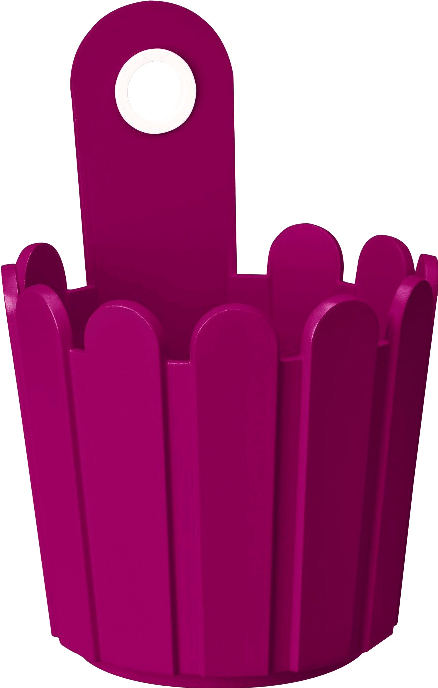 Emsa Landhaus petit pot fleurs 15x22cm fuchsia