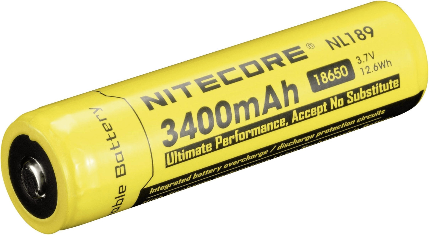 Nitecore 18650 LiIon-Akku 3,7V 3400 mAh