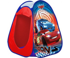John Toys Cars Pop-Up Tent Neon (75 x 75 x 90 cm)