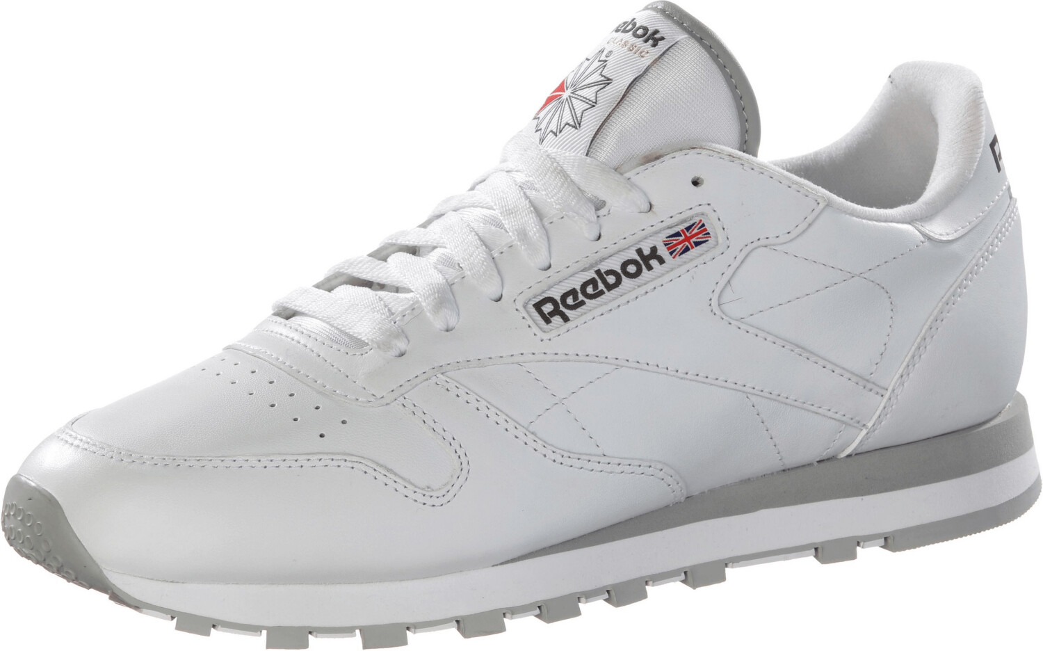 Reebok Classic Leather white/lt grey € 51,95 Preise) 2024 ab bei Preisvergleich (Februar 