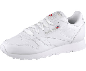 reebok ladies classic leather trainers white