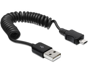 Câble Rallonge USB 1m - Cable USB 2.0 A-A Mâle / Femelle - Blanc