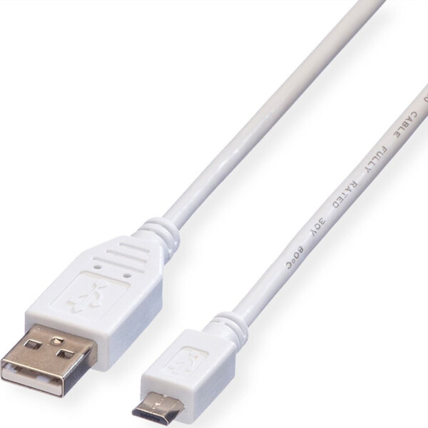 Value USB 2.0 Kabel, USB A ST - Micro USB B ST 3m (11.99.8755)